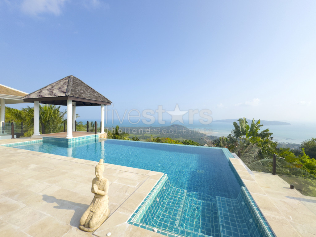 Villa 4 chambres avec superbe vue mer au Sud de l'ile