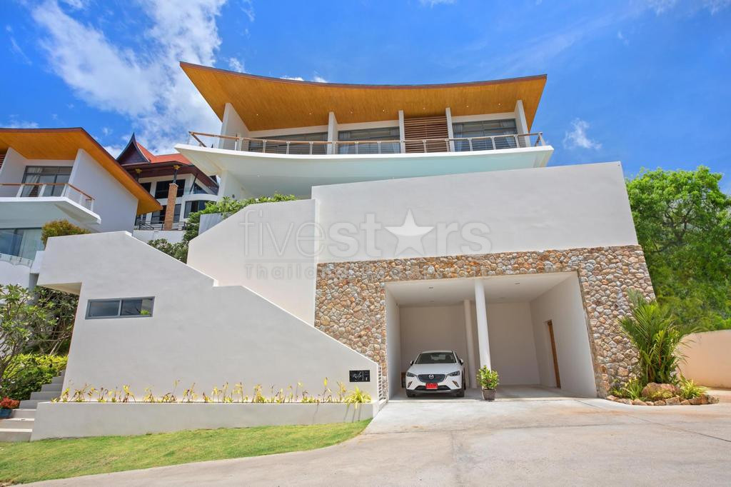 Superbe villa vue mer à vendre à Plai Laem, photo 16