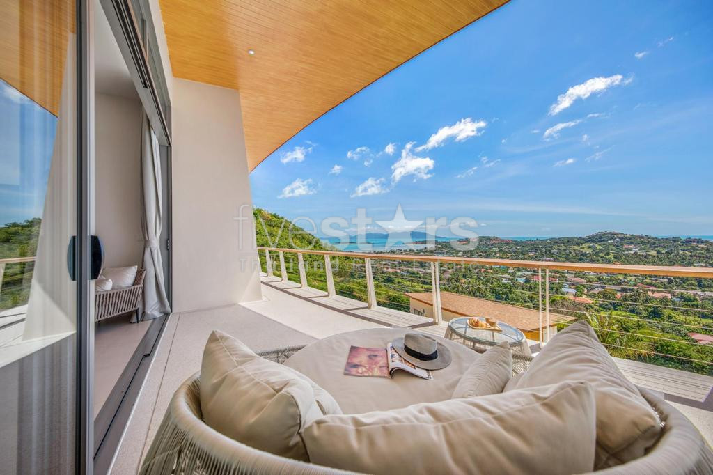 Superbe villa vue mer à vendre à Plai Laem, photo 14