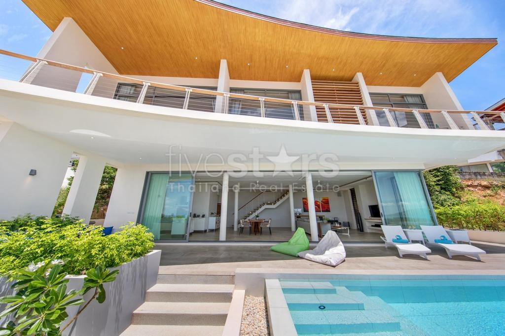Superbe villa vue mer à vendre à Plai Laem, photo 3