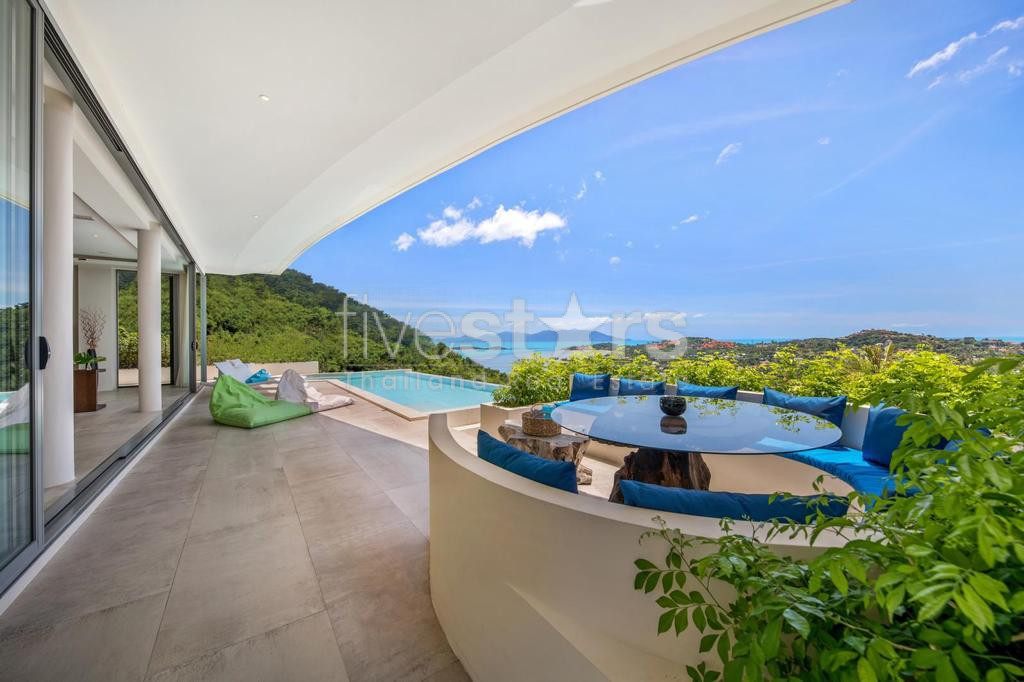 Superbe villa vue mer à vendre à Plai Laem, photo 2