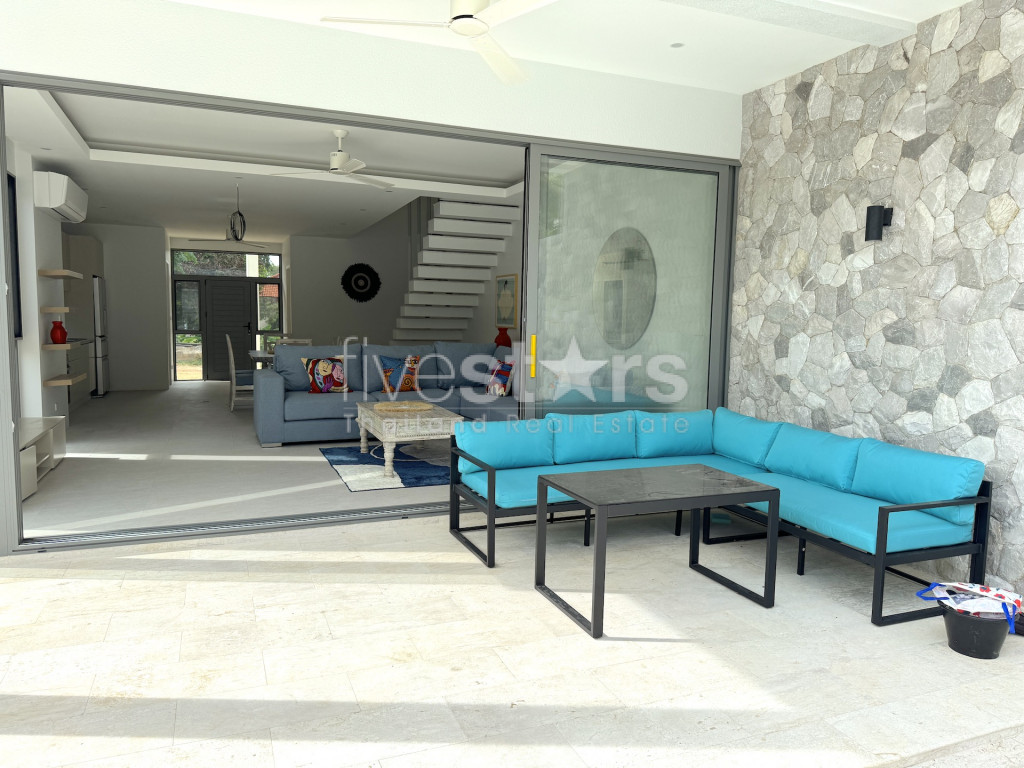 Villa 3 chambres et piscine sur plan à vendre quartier Bophut, photo 2