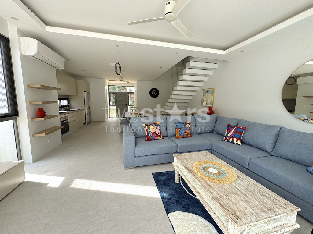 Villa 3 chambres et piscine sur plan à vendre quartier Bophut, photo 8