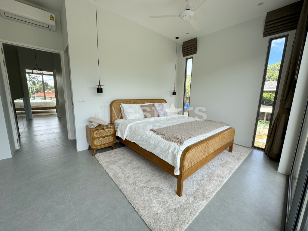 Villa 3 chambres et piscine sur plan à vendre quartier Bophut, photo 12