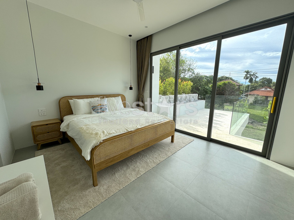 Villa 3 chambres et piscine sur plan à vendre quartier Bophut, photo 13