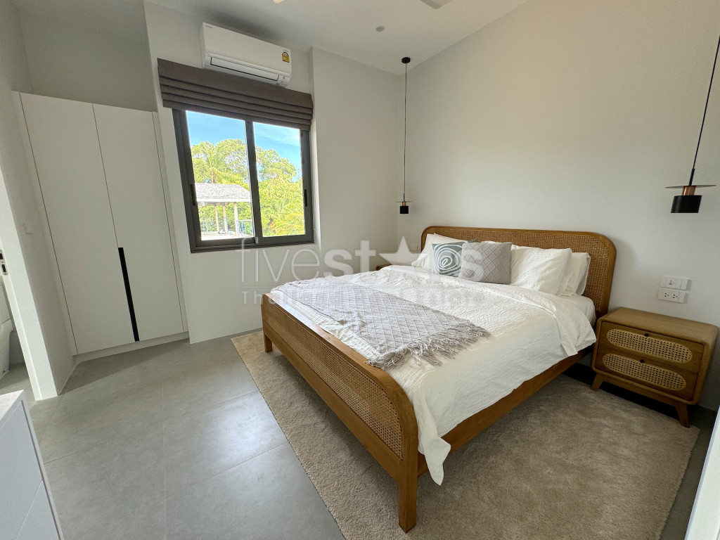 Villa 3 chambres et piscine sur plan à vendre quartier Bophut, photo 14