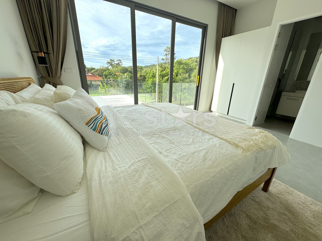 Villa 3 chambres et piscine sur plan à vendre quartier Bophut, photo 16