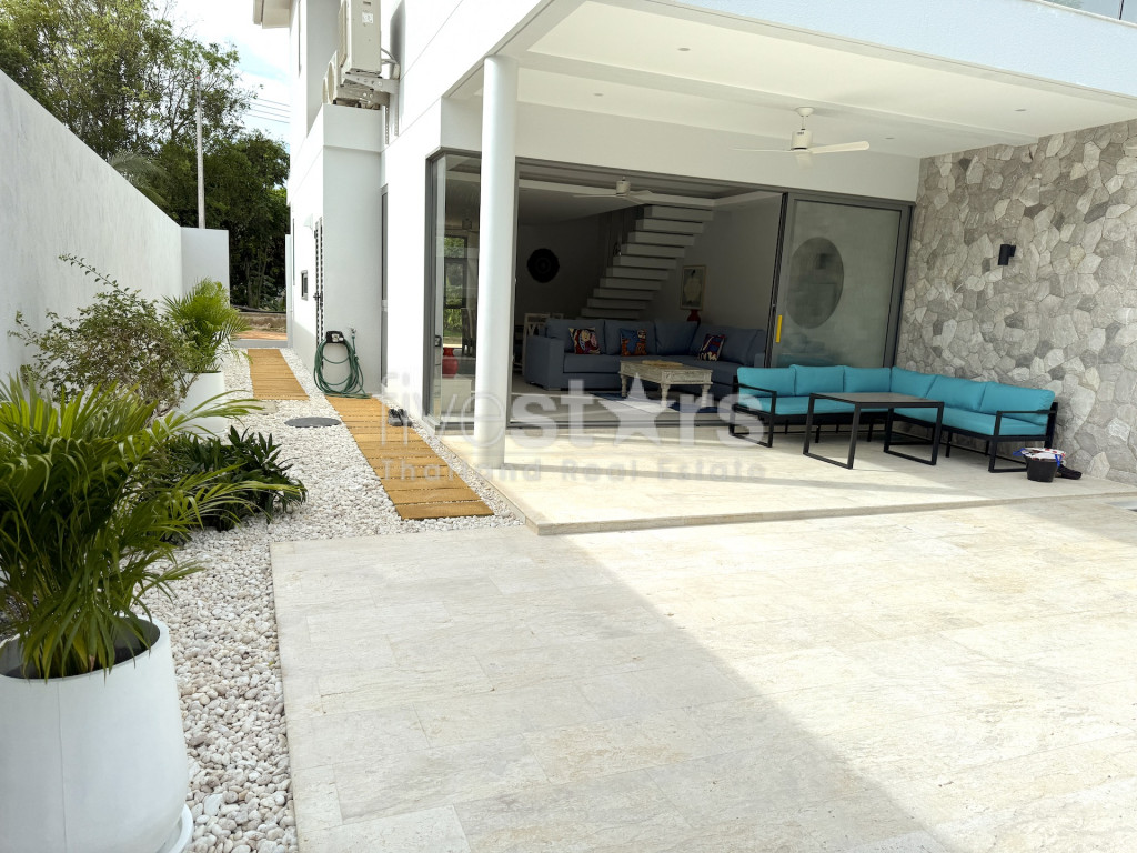 Villa 3 chambres et piscine sur plan à vendre quartier Bophut, photo 18