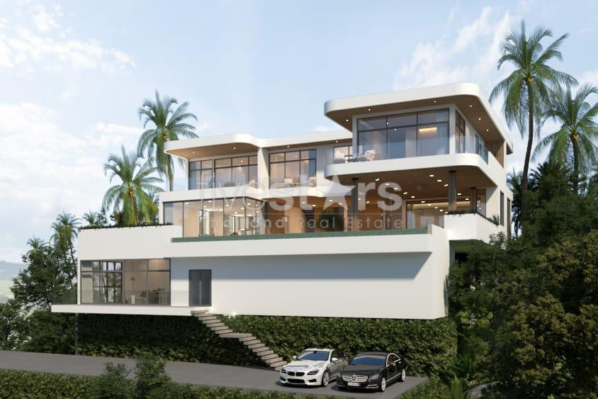 Villa neuve à vendre à Koh Samui avec vue mer imprenable, photo 2