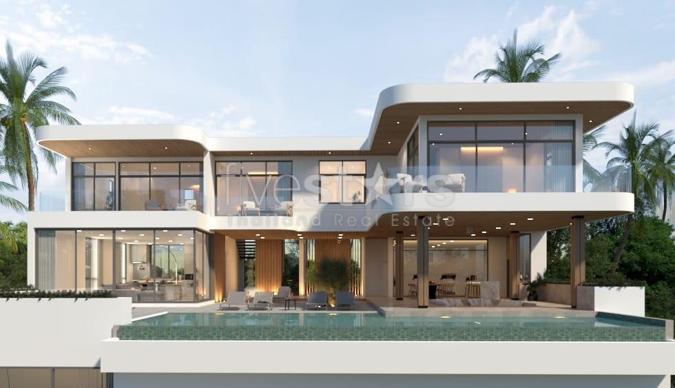 Villa neuve à vendre à Koh Samui avec vue mer imprenable