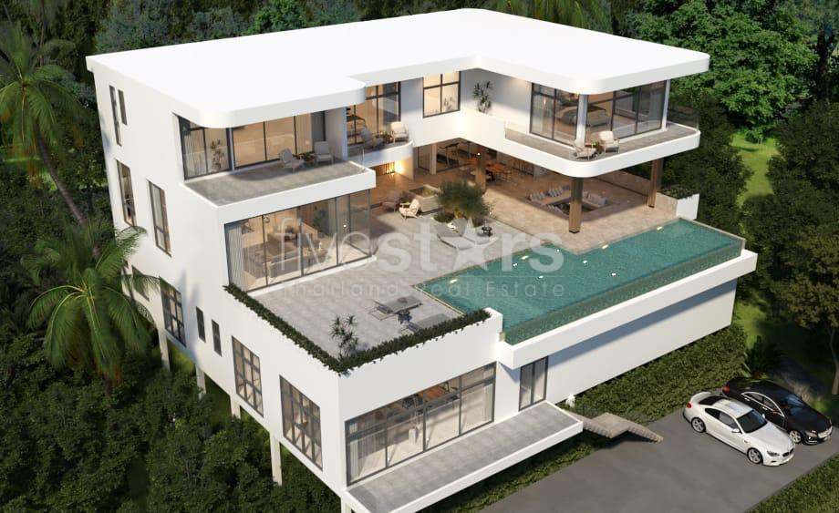 Villa neuve à vendre à Koh Samui avec vue mer imprenable, photo 10