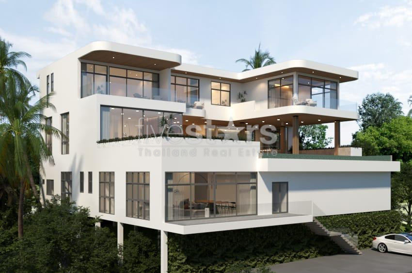 Villa neuve à vendre à Koh Samui avec vue mer imprenable, photo 11