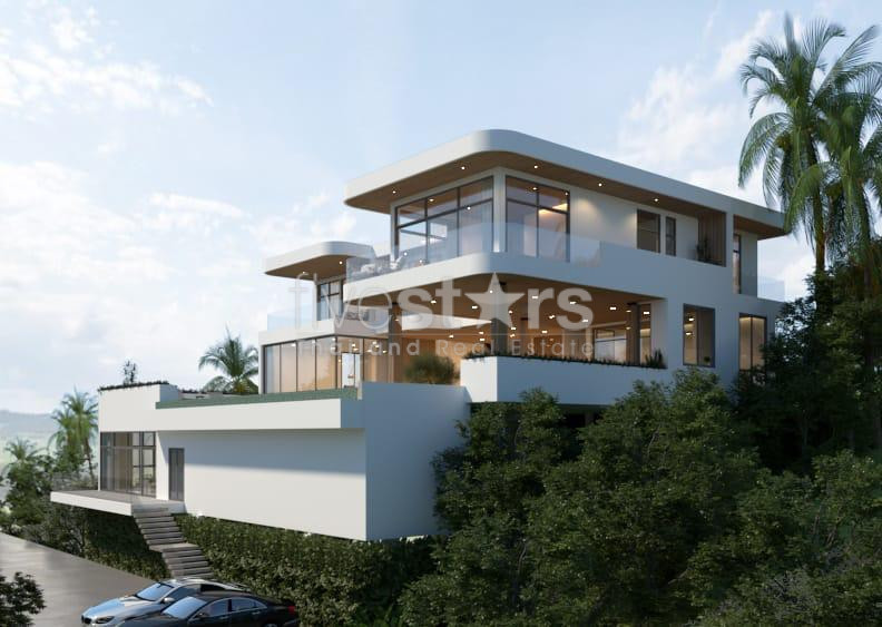 Villa neuve à vendre à Koh Samui avec vue mer imprenable, photo 13