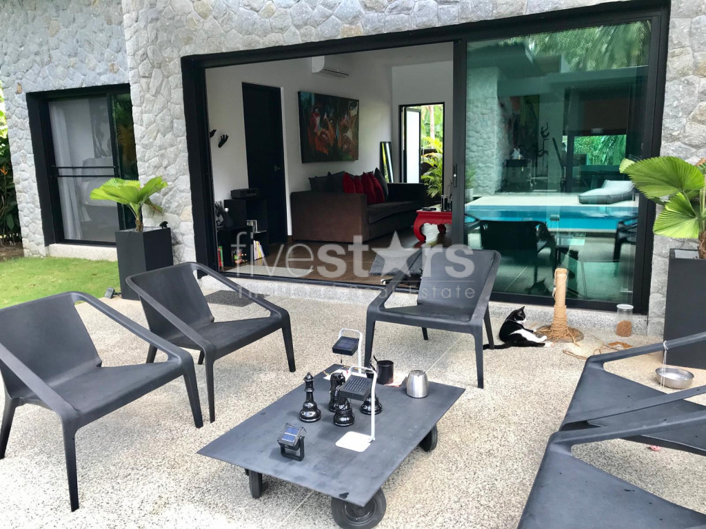 Villa tropicale 3 chambres à vendre quartier Maenam, photo 8