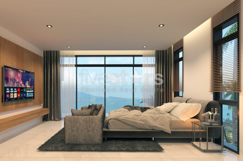 Superbe villa neuve sur plan avec vue mer exceptionelle sur Koh Phangan, photo 12