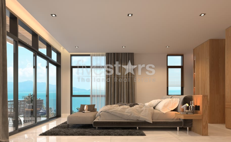 Superbe villa neuve sur plan avec vue mer exceptionelle sur Koh Phangan, photo 10