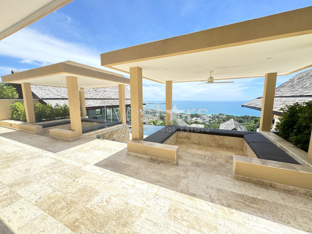Superbe villa 5 chambres vue mer à vendre à Chaweng, photo 4