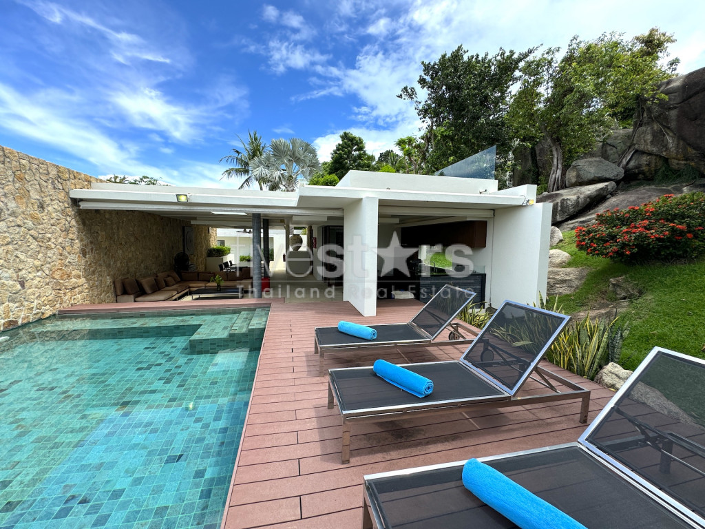 Villa 3 chambres avec une superbe vue mer à Choengmon, photo 4