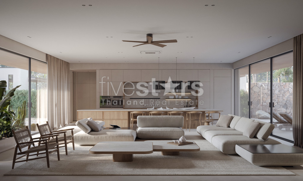 Villa moderne 3 chambres à vendre quartier Bangpor