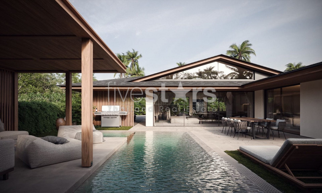 Villa 3 chambres à vendre à Koh Samui quartier Bangpor