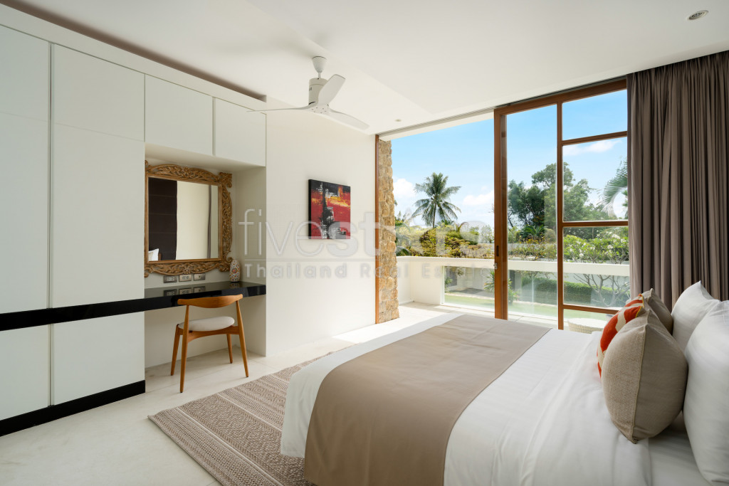 Superbe villa vue mer à vendre à Koh Samui quartier de Choengmon, photo 8
