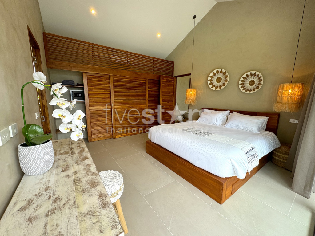 Jolie villa style balinais à vendre quartier Bophut, photo 11