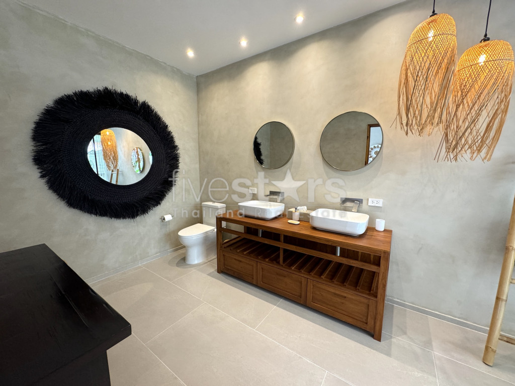Jolie villa style balinais à vendre quartier Bophut, photo 13