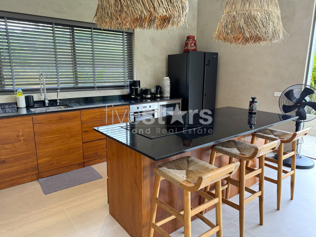 Jolie villa style balinais à vendre quartier Bophut, photo 8