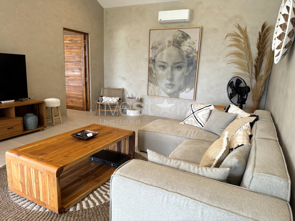 Jolie villa style balinais à vendre quartier Bophut