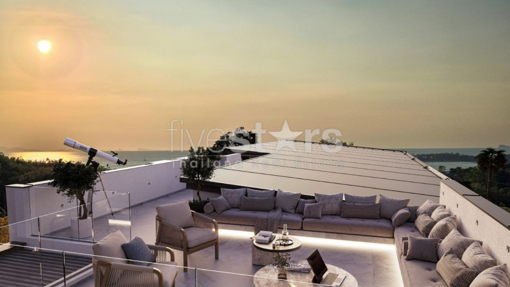 Villa sur plan de 4 chambres avec piscine à vendre à Choengmon., photo 8