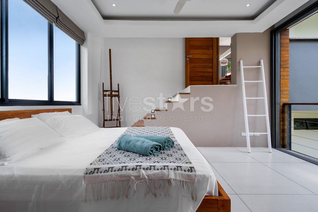 Superbe villa avec 4 chambres offrant l'une des plus belles vues de Koh Samui, photo 15