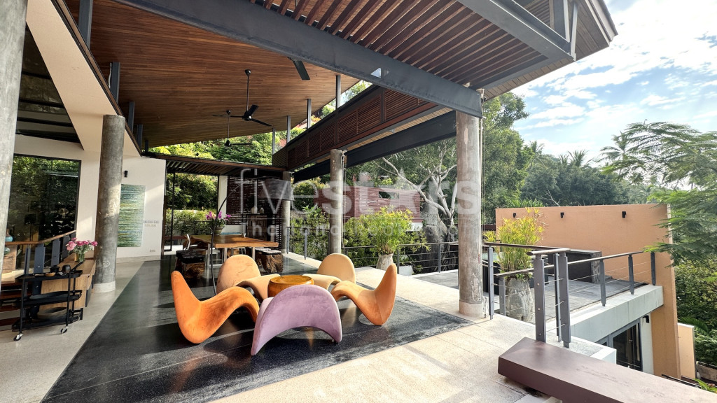 Superbe villa 4 chambres vue mer dans un domaine privée au Sud de l'ile, photo 3