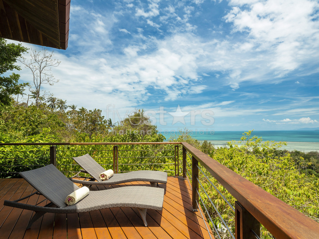 Superbe villa 5 chambres vue mer à vendre à Taling Ngam, Koh Samui, photo 7