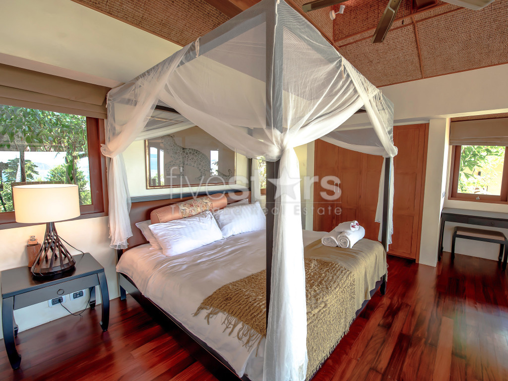 Superbe villa 5 chambres vue mer à vendre à Taling Ngam, Koh Samui, photo 9