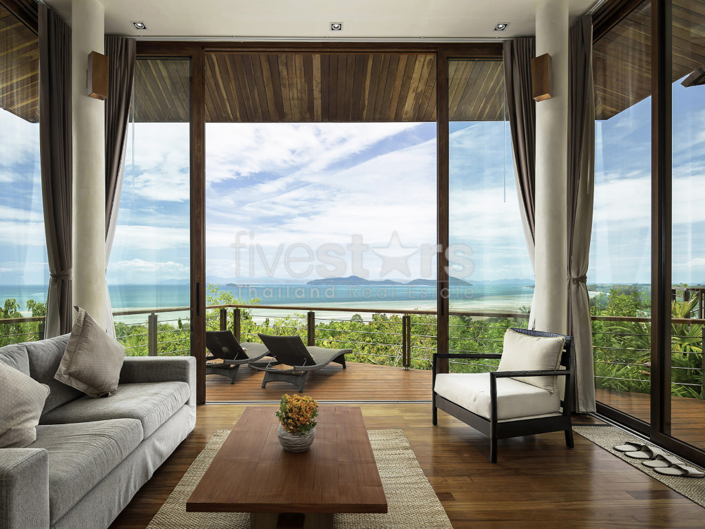 Superbe villa 5 chambres vue mer à vendre à Taling Ngam, Koh Samui, photo 6