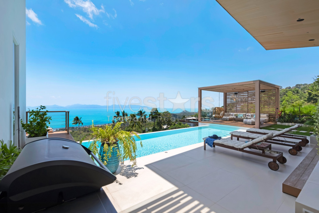 Villa vue mer à 180° sur l'océan à vendre à Bangpor, photo 2