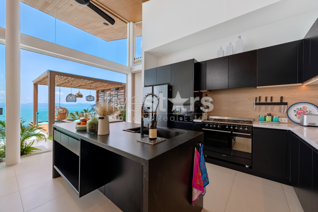 Villa vue mer à 180° sur l'océan à vendre à Bangpor, photo 10
