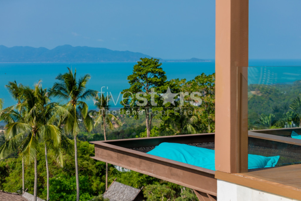 Villa vue mer à 180° sur l'océan à vendre à Bangpor, photo 19
