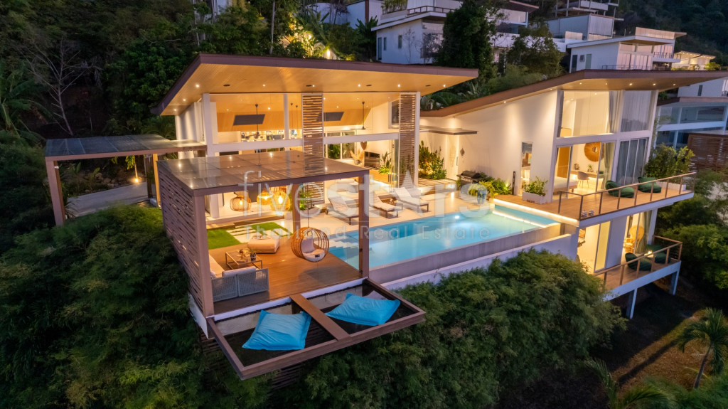Villa vue mer à 180° sur l'océan à vendre à Bangpor, photo 23