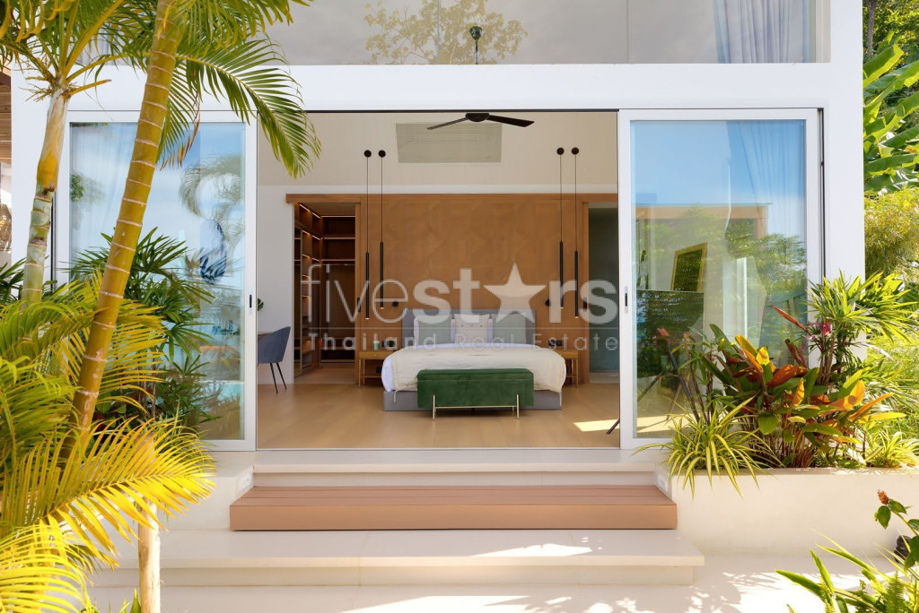 Superbe villa vue mer avec 4 chambres à vendre quartier Bangpor, photo 8