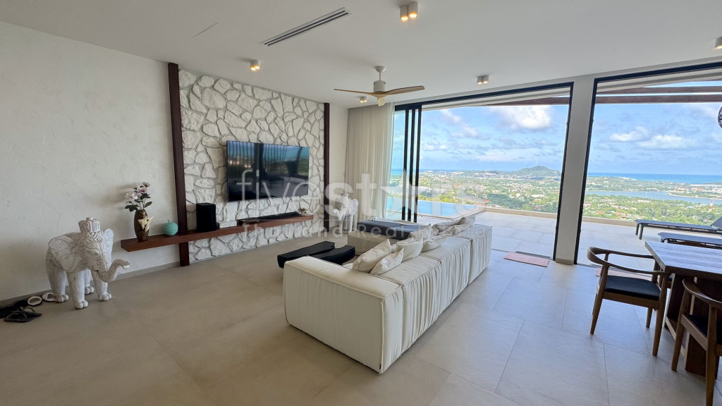 Superbe Villa 5 chambres avec vue mer à vendre quartier Chaweng, photo 5