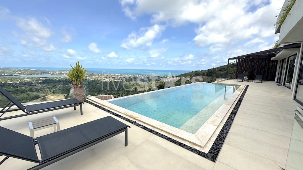 Superbe Villa 5 chambres avec vue mer à vendre quartier Chaweng, photo 3