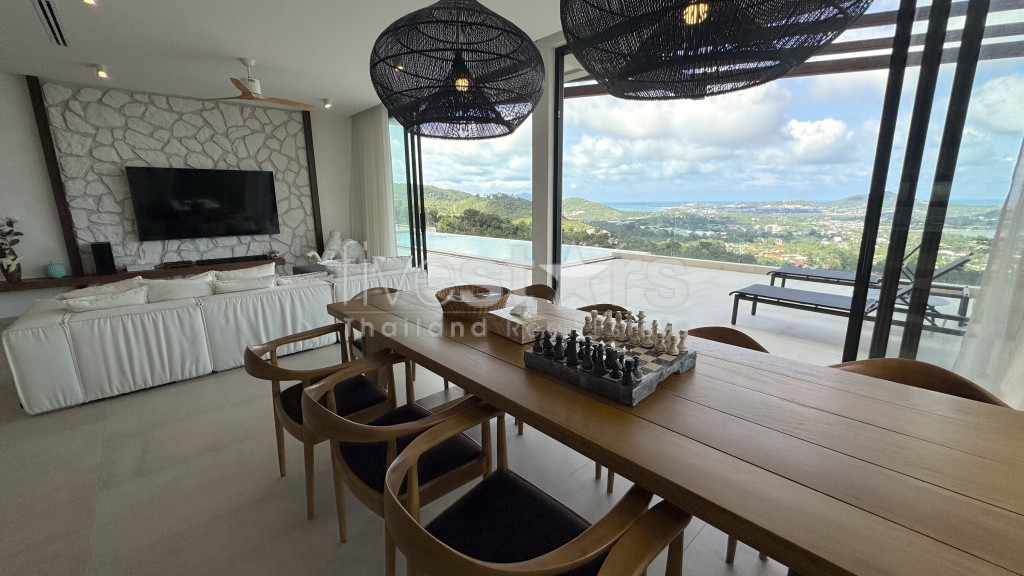 Superbe Villa 5 chambres avec vue mer à vendre quartier Chaweng, photo 14