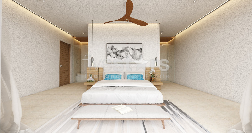 Villa de standing avec 4 chambres vue mer à vendre sur les hauteurs de Bophut, photo 10