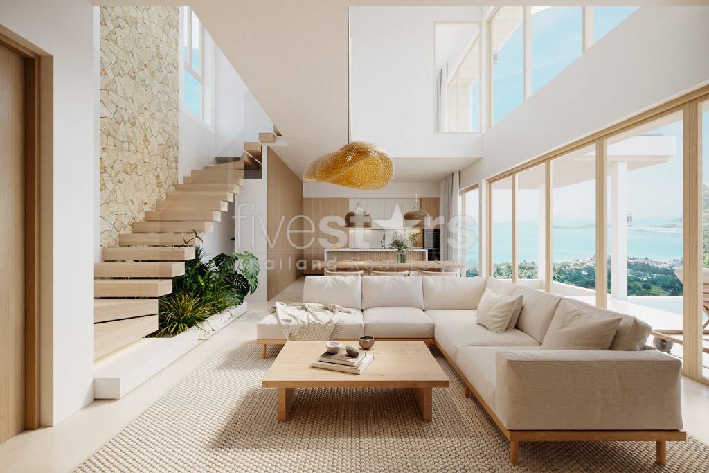 Villa de 4 chambres avec vue mer à vendre à Bangrak, photo 3
