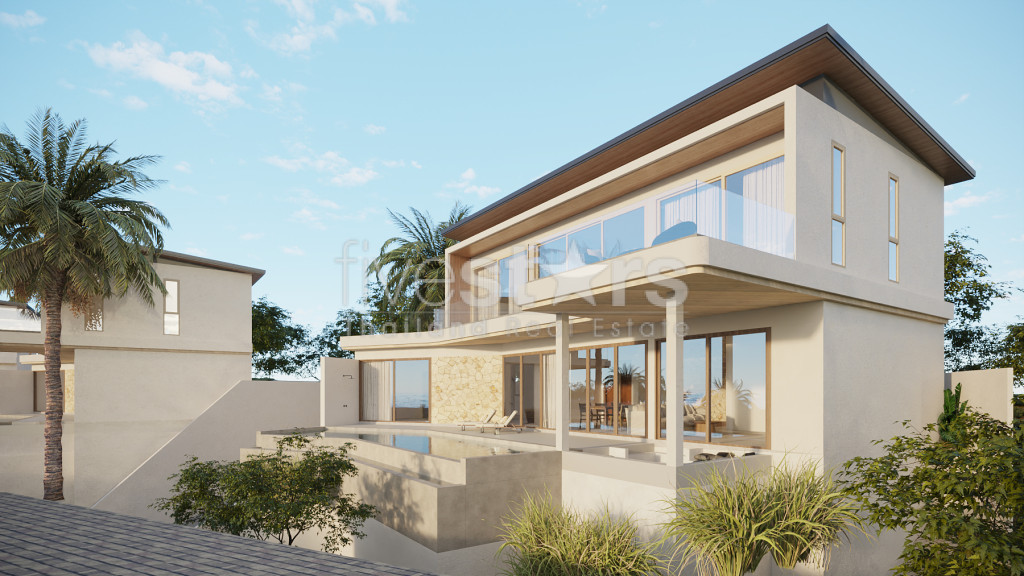 Villa de 4 chambres avec vue mer à vendre à Bangrak