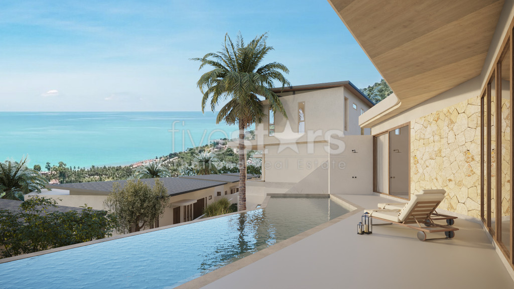Villa de 4 chambres avec vue mer à vendre à Bangrak, photo 11