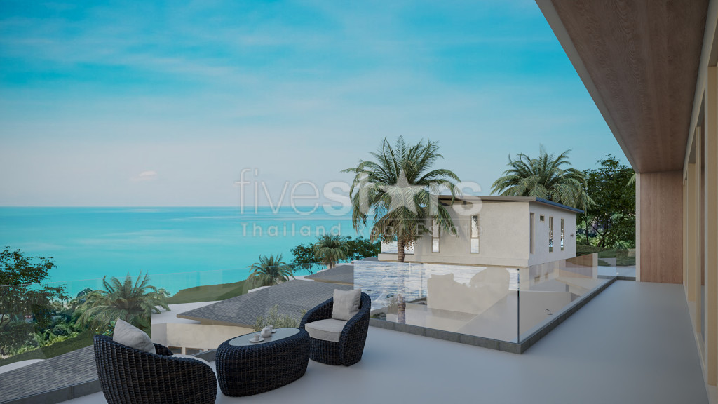 Villa de 4 chambres avec vue mer à vendre à Bangrak, photo 10