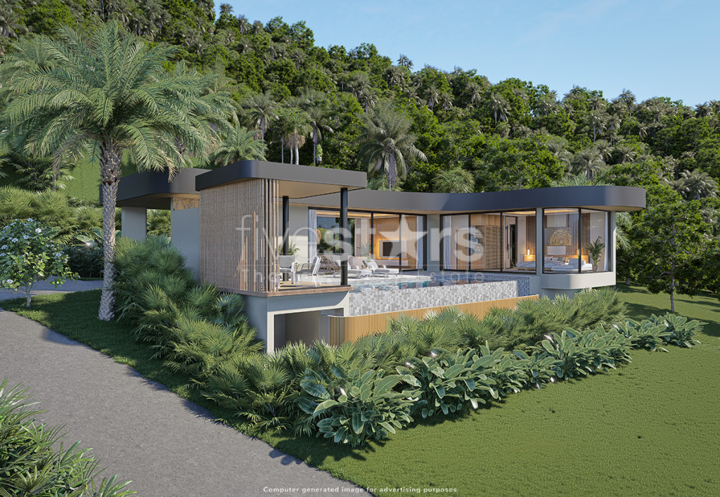 Villa vue mer avec 2 chambres à vendre - Bangpor
