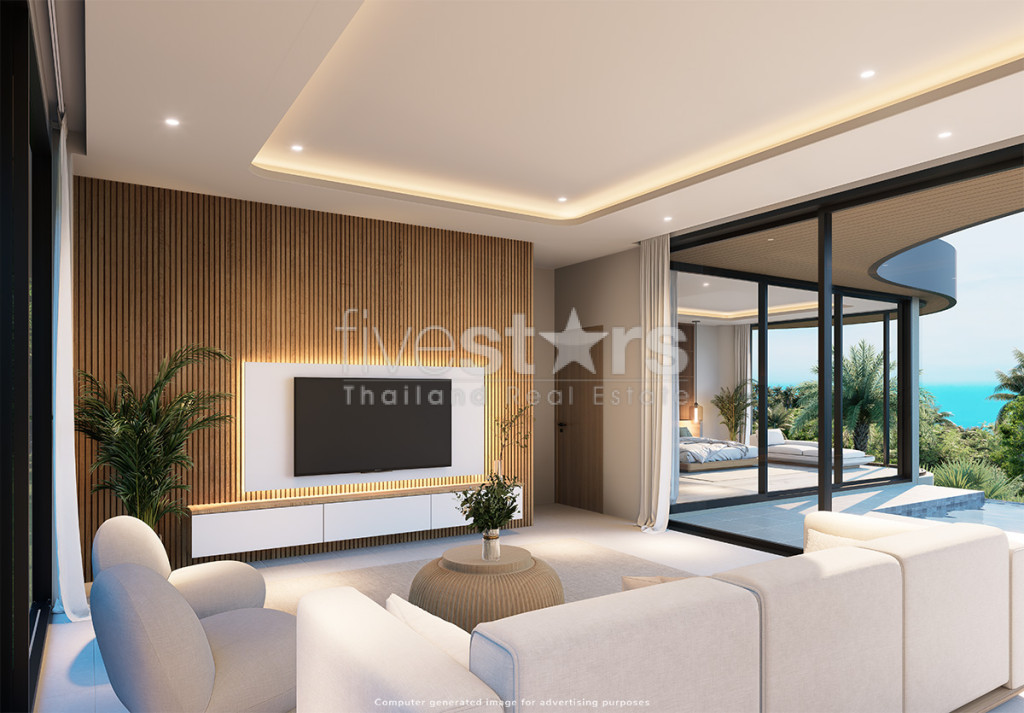 Villa vue mer avec 2 chambres à vendre - Bangpor, photo 3